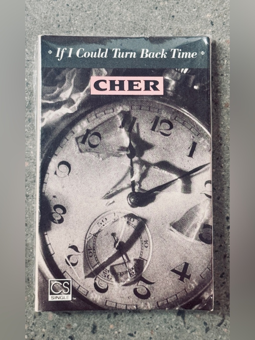 FACTORY SEALED / RARE - 1989 Cher 'If I Could Turn Back Time' Cassette Single